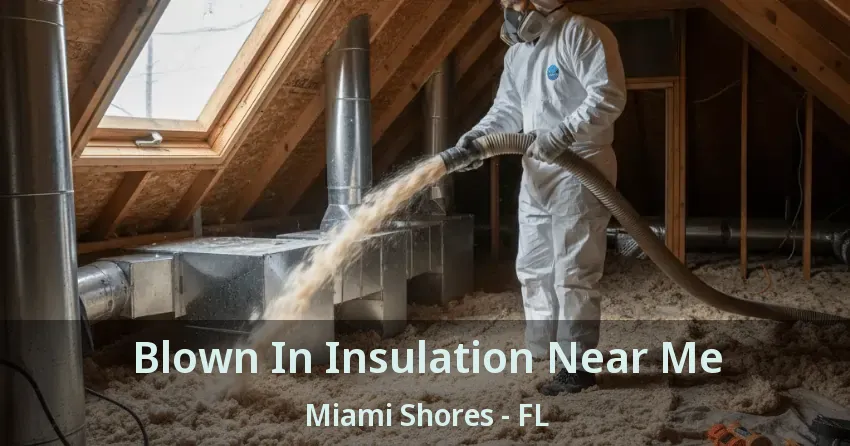 Blown In Insulation Near Me Miami Shores - FL
